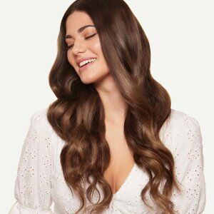 Luxy Hair Extensions - Chocolate Brown Balayage 20"